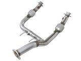 AFE: Twisted Steel Y-Pipe 3" to 3-1/2" Stainless Steel Exhaust System (Street Series) Ford F-150 15-20 V8-5.0L