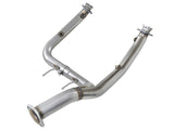 AFE: Twisted Steel Y-Pipe 3" to 3-1/2" Stainless Steel Exhaust System (Race Series) Ford F-150 15-20 V8-5.0L
