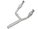 AFE: Twisted Steel Y-Pipe 3" to 3-1/2" Stainless Steel Exhaust System (Street Series) GM Silverado/Sierra 1500 09-13 V6-4.3L/V8-4.8L/5.3L/6.0L