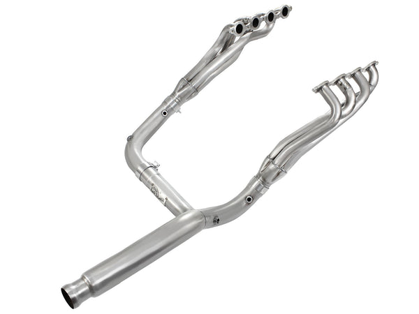 AFE: Twisted Steel Long Tube Header & Y-Pipe (Race Series) GM Silverado/Sierra 1500 14-19 V8-5.3L