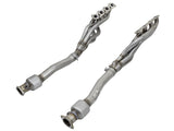 AFE: Twisted Steel Header & Connection Pipe (Street Series) Nissan Titan 04-15 V8-5.6L