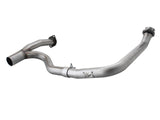 AFE: Twisted Steel Y-Pipe 2" to 2-1/2" Stainless Steel Exhaust System 12-18 Jeep Wrangler (JK) V6-3.6L