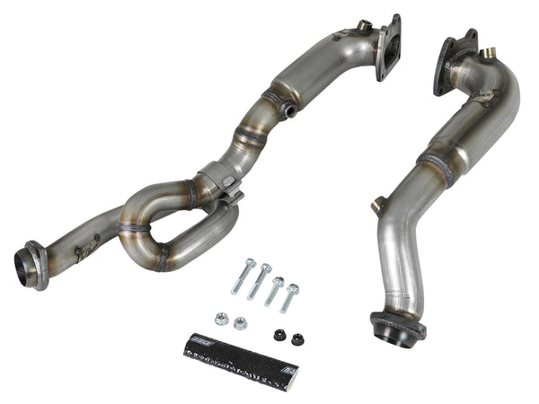 AFE: Twisted Steel Down-Pipe (Race Series) 18-20 Jeep Wrangler (JL) / 2020 Gladiator (JT) V6-3.6L