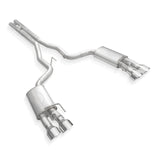 STAINLESS WORKS: 2020 Shelby GT500 -- 3" Catback Exhaust system - H-Pipe, Dual Mode, Quad Tips, Legend