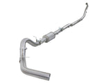 AFE: ATLAS 4" Aluminized Steel Turbo-Back Exhaust System 94-95 Ford Diesel Trucks V8-7.3L (td)