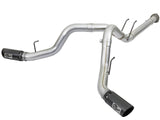 AFE: ATLAS 4" Aluminized Steel DPF-Back Exhaust System Ford Diesel Trucks 17-19 V8-6.7L (td)