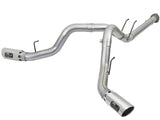AFE: ATLAS 4" Aluminized Steel DPF-Back Exhaust System Ford Diesel Trucks 17-19 V8-6.7L (td)