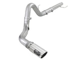 AFE: ATLAS 4" Aluminized Steel DPF-Back Exhaust System Ford F-150 18-19 V6-3.0L (td)