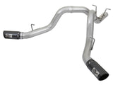 AFE: ATLAS 4" Aluminized Steel DPF-Back Exhaust System GM Diesel Trucks 17-19 V8-6.6L (td) L5P