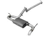 AFE: Scorpion 2-1/2" Aluminized Steel Cat-Back Exhaust System Jeep Wrangler (JK) 07-18 V6-3.8L/3.6L (2-Door)
