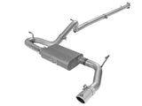 AFE: Scorpion 2-1/2" Aluminized Steel Cat-Back Exhaust System Jeep Wrangler (JK) 07-18 V6-3.8L/3.6L (4-Door)