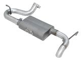 AFE: Scorpion 2-1/2" Aluminized Steel Axle-Back Exhaust System Jeep Wrangler (JK) 07-18 V6-3.8/3.6L