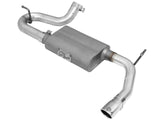AFE: Scorpion 2-1/2" Aluminized Steel Axle-Back Exhaust System Jeep Wrangler (JK) 07-18 V6-3.8/3.6L