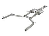 AFE: MACH Force-Xp 2-1/2" 304 Stainless Steel Cat-Back Exhaust System 15-19 Dodge Charger V6-3.6L