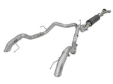 AFE: MACH Force-Xp Hi Tuck 3" to Dual 4" 304 Stainless Steel Cat-Back Exhaust System Ford F-150 Raptor 17-20 V6-3.5L (tt)
