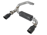 AFE: Takeda 3" 304 Stainless Steel Axle-Back Exhaust System Ford Focus RS 16-18 I4-2.3L (t)