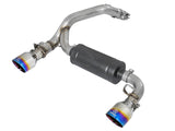 AFE: Takeda 3" 304 Stainless Steel Axle-Back Exhaust System Ford Focus RS 16-18 I4-2.3L (t)