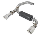 AFE: Takeda 3" 304 Stainless Steel Axle-Back Exhaust System Ford Focus RS 16-18 I4-2.3L (t)