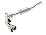 AFE: Rebel Series 3" 304 Stainless Steel Cat-Back Exhaust System Ford Ranger 2019 L4-2.3L (t)