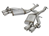 AFE: MACH Force-Xp 3" 304 Stainless Steel Axle-Back Exhaust System Chevrolet Camaro SS 16-19 V8-6.2L M/T