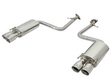 AFE: Takeda 2" 304 Stainless Steel Axle-Back Exhaust System Lexus RC 200t 16-17 / 15-19 RC 350 / 18-19 RC 300 I4-2.0L (t)