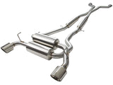 AFE: Takeda 2-1/2" 304 Stainless Steel Cat-Back Exhaust System Infiniti G37 Coupe 08-13 / Q60 14-15 V6-3.7L