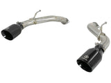AFE: Takeda 2-1/2" 304 Stainless Steel Axle-Back Exhaust System 17-19 Infiniti Q60 V6-3.0L (tt)