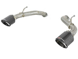 AFE: Takeda 2-1/2" 304 Stainless Steel Axle-Back Exhaust System 17-19 Infiniti Q60 V6-3.0L (tt)