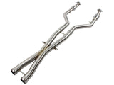 AFE: MACH Force-Xp 2-1/2" 304 Stainless Steel Race Pipe BMW M3 (E90/E92/E93) 08-13 V8-4.0L (S65)