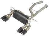 AFE: MACH Force-Xp 3" to 2-1/2" 304 Stainless Steel Axle-Back Exhaust System 15-19 BMW M3/M4 (F80/82/83) L6-3.0L (tt) S55