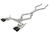 AFE: MACH Force-Xp 3-1/2" 304 Stainless Steel Muffler-Delete Cat-Back Exhaust System BMW X5 M (F85) / X6 M (F86) 15-19 V8-4.4L (tt) S63