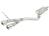 AFE: MACH Force-Xp 2-1/2" 304 Stainless Steel Cat-Back Exhaust System VW R32 (MKV) 2008 V6-3.2L