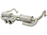 AFE: MACH Force-Xp 2" to 2-1/2" 304 Stainless Steel Cat-Back Exhaust System Porsche Boxster S (987.1) 05-06 H6-3.4L