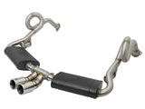 AFE: MACH Force-Xp 2" 304 Stainless Steel Cat-Back Exhaust System Porsche Cayman S/Boxster S (981) 13-16 H6-2.7L/3.4L