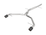 AFE: MACH Force-Xp 3" to 2-1/2" 304 Stainless Steel Axle-Back Exhaust System Audi A4 (B9) 17-19 L4-2.0L (t)