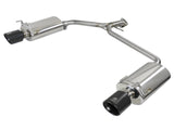 AFE: Takeda 2-1/4" to 1-3/4" 304 Stainless Steel Axle-Back Exhaust System Honda Accord (Sedan) Sport 13-17 I4-2.4L