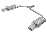AFE: Takeda 2-1/4" to 1-3/4" 304 Stainless Steel Axle-Back Exhaust System Honda Accord (Sedan) Sport 13-17 I4-2.4L