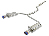 AFE: Takeda 2-1/2" to Dual 1-3/4" 304 Stainless Steel Cat Back System Honda Accord (Sedan) LX/EX/EX-L 13-17 I4-2.4L