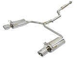 AFE: Takeda 2-1/2" to Dual 1-3/4" 304 Stainless Steel Cat Back System Honda Accord (Sedan) LX/EX/EX-L 13-17 I4-2.4L