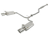 AFE: Takeda 2-1/2" to 1-3/4" 304 Stainless Steel Cat-Back Exhaust System Honda Accord (Coupe) EX-L 13-17 V6-3.5L