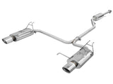 AFE: Takeda 2-1/4" to 2" 304 Stainless Steel Cat-Back Exhaust System Honda Accord (Coupe) 08-12 V6-3.5L