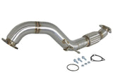 AFE: Twisted Steel 3" Rear Down-Pipe/Mid-Pipe Honda Civic Type R 17-19 I4-2.0L (t)