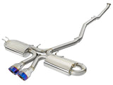 AFE: Takeda 3" to 2-1/2" 304 Stainless Steel Cat-Back Exhaust System Honda Civic Si (Coupe) 17-19 I4-1.5L (t)