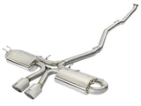 AFE: Takeda 3" to 2-1/2" 304 Stainless Steel Cat-Back Exhaust System Honda Civic Si (Coupe) 17-19 I4-1.5L (t)