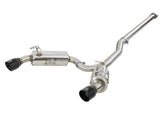 AFE: Takeda 3" to 2-1/2" 304 Stainless Steel Cat-Back Exhaust System Mitsubishi Lancer Evolution X 08-15 I4-2.0L (t)