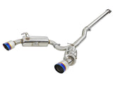 AFE: Takeda 3" to 2-1/2" 304 Stainless Steel Cat-Back Exhaust System Mitsubishi Lancer Evolution X 08-15 I4-2.0L (t)