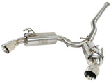 AFE: Takeda 3" to 2-1/2" 304 Stainless Steel Cat-Back Exhaust Systems Mitsubishi Lancer Evolution X 08-15 I4-2.0L (t)
