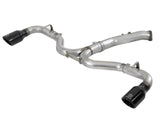 AFE: Takeda 3" to 2-1/2" 304 Stainless Steel Axle-Back Exhaust Hyundai Elantra GT 18-20 L4-1.6L (t)
