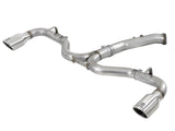 AFE: Takeda 3" to 2-1/2" 304 Stainless Steel Axle-Back Exhaust Hyundai Elantra GT 18-20 L4-1.6L (t)