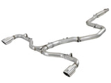 AFE: Takeda 3" to 2-1/2" 304 Stainless Steel Cat-Back Exhaust Hyundai Elantra GT 18-20 L4-1.6L (t)